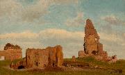 Albert Bierstadt Ruins-Campagna of Rome oil